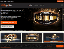 Tablet Screenshot of pl.partypoker.com