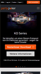 Mobile Screenshot of de.partypoker.com